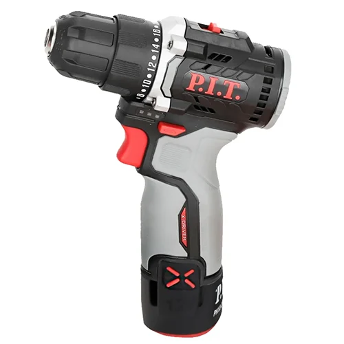 Дрель аккумуляторная бесщеточная PIT PBM12K-10B/2 X-DRIVER